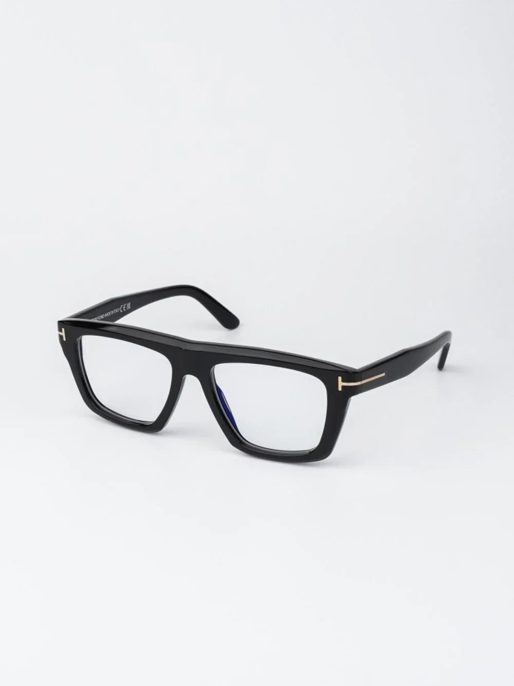 Tom Ford Women Eyeglasses Black Rectangle FT6059-B 001 NEW AUTHENTIC
